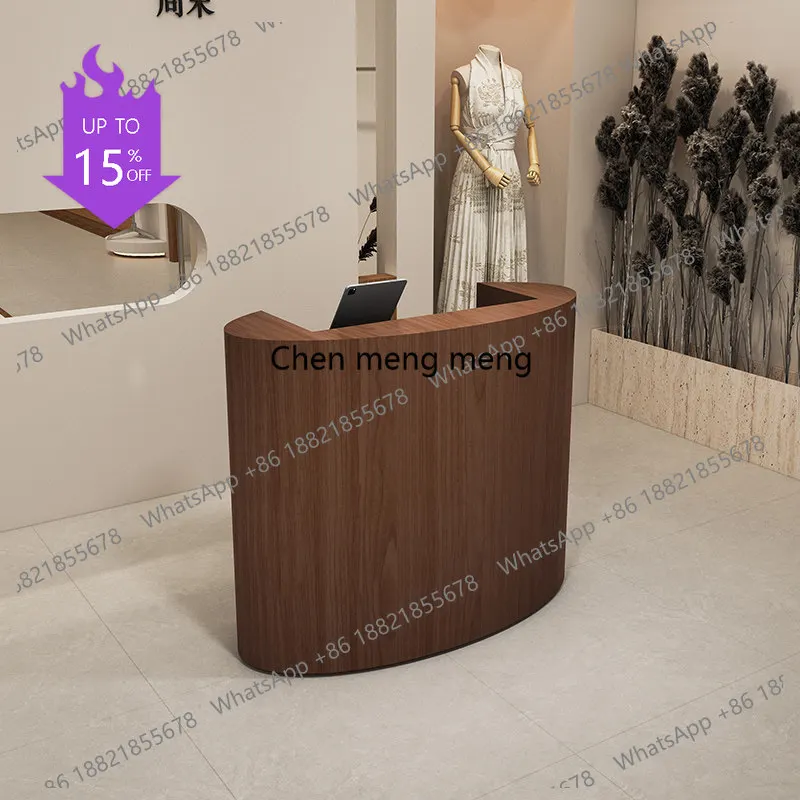 Office Furniture Rental - レンタルカウンター受付デスク 美容高級モダンスタンド 受付デスク ホワイト ホームレセプシオン モストラドール