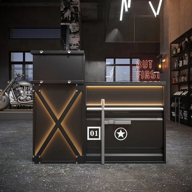 バーカウンター用、商業用、インダストリアルスタイル、店舗、レ - Reception Desk Counter のレビューと価格