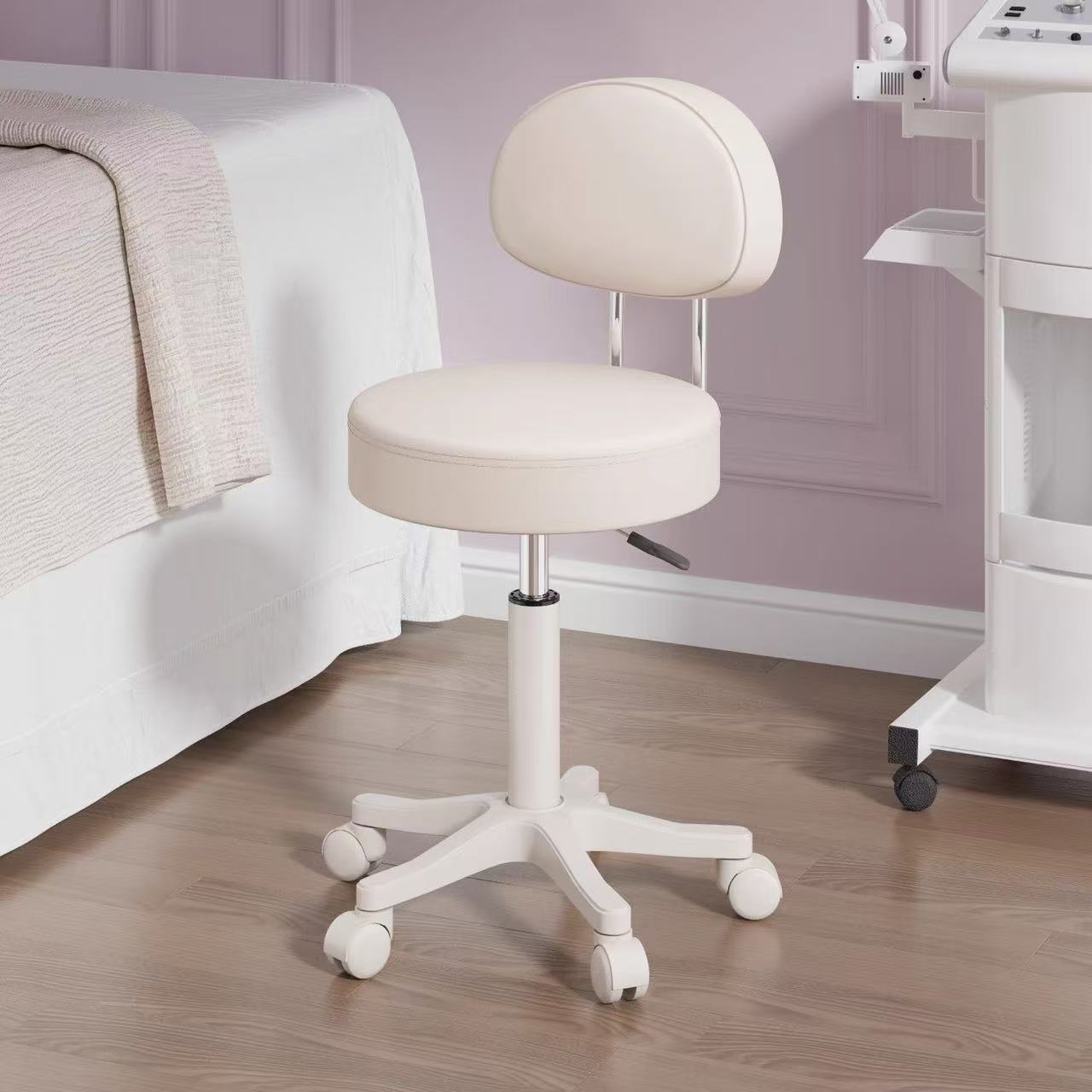 ホームメイクアップチェア、360度回転＆昇降機能付きホイール - Office Furniture Home のレビューと価格