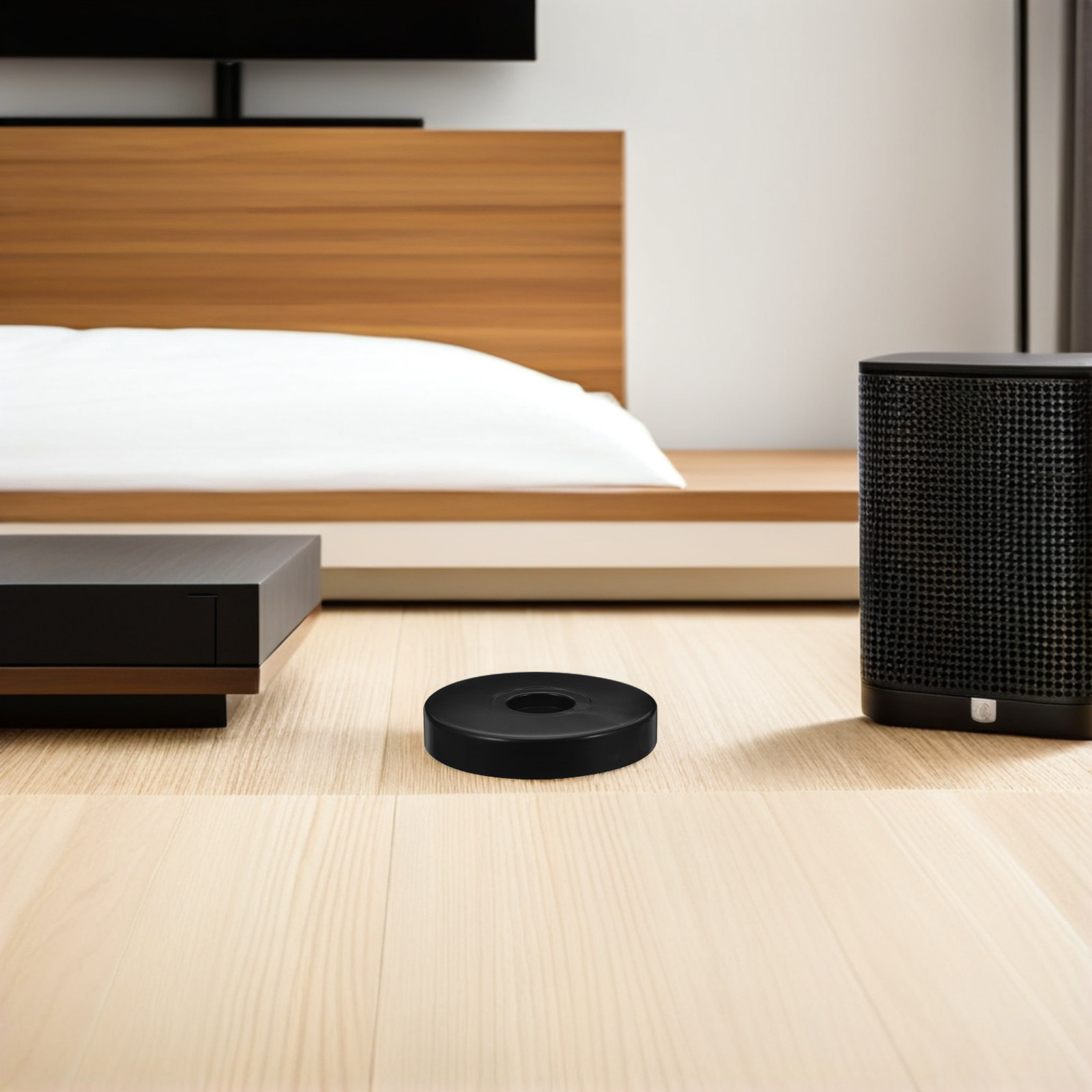 12個入り丸型キャスターパッド、衝撃吸収、滑り止め、家具・床 - Office Furniture Home のレビューと価格