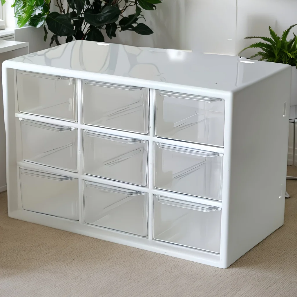 ビーズ材料収納ボックス。 9グリッド引き出し式収納ボックスは - Office Furniture Brands のレビューと価格