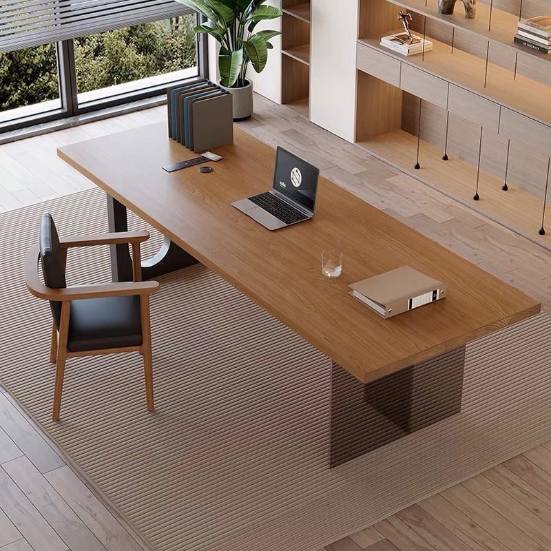 イタリア製アクリル製フローティング木製オフィスデスクモダンシ - Office Furniture Home のレビューと価格
