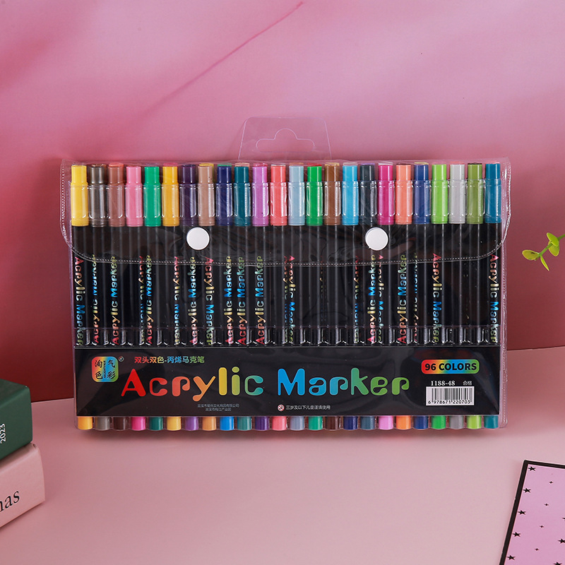 24～120色のデュアルチップアクリルペイントマーカー、細字 - Copic Marker Classic のレビューと価格