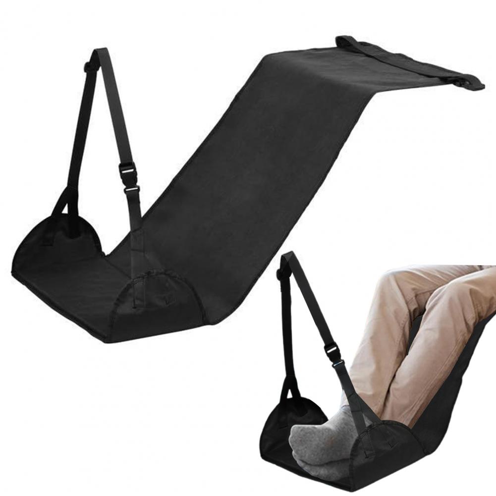 ポータブルフットハンモック 調節可能な飛行機用フットハンモッ - Under Desk Hammock のレビューと価格