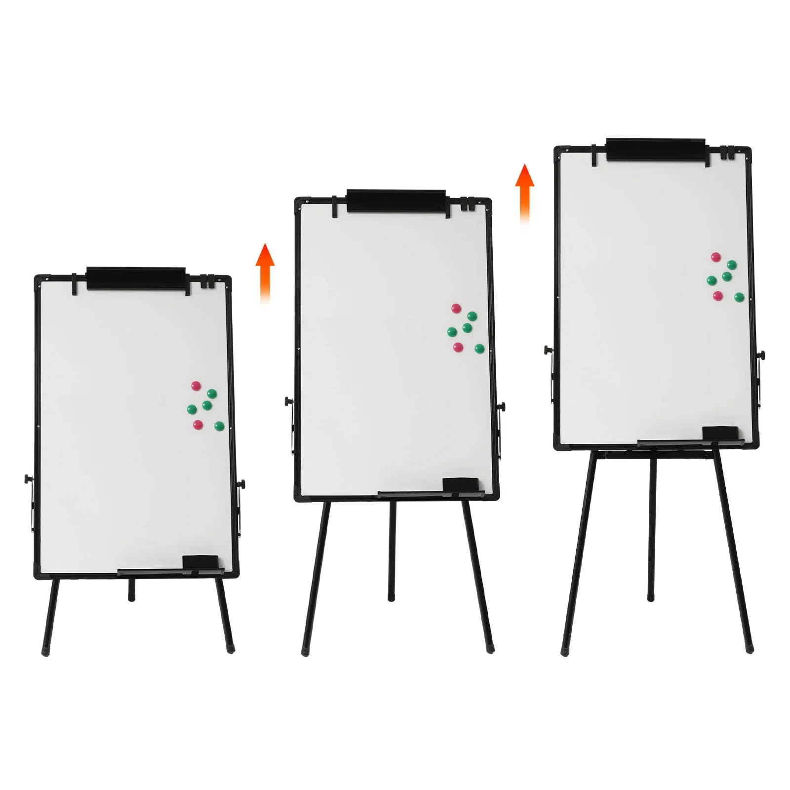 スタンド式ホワイトボード、36×24インチ三脚式磁気ドライイ - Whiteboard Easel Tripod のレビューと価格