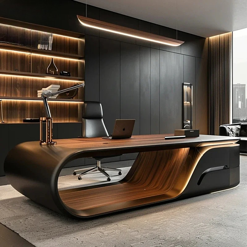 新しい中国風の高級エグゼクティブデスク、引き出し付きの高級ラ - Office Furniture Rental のレビューと価格