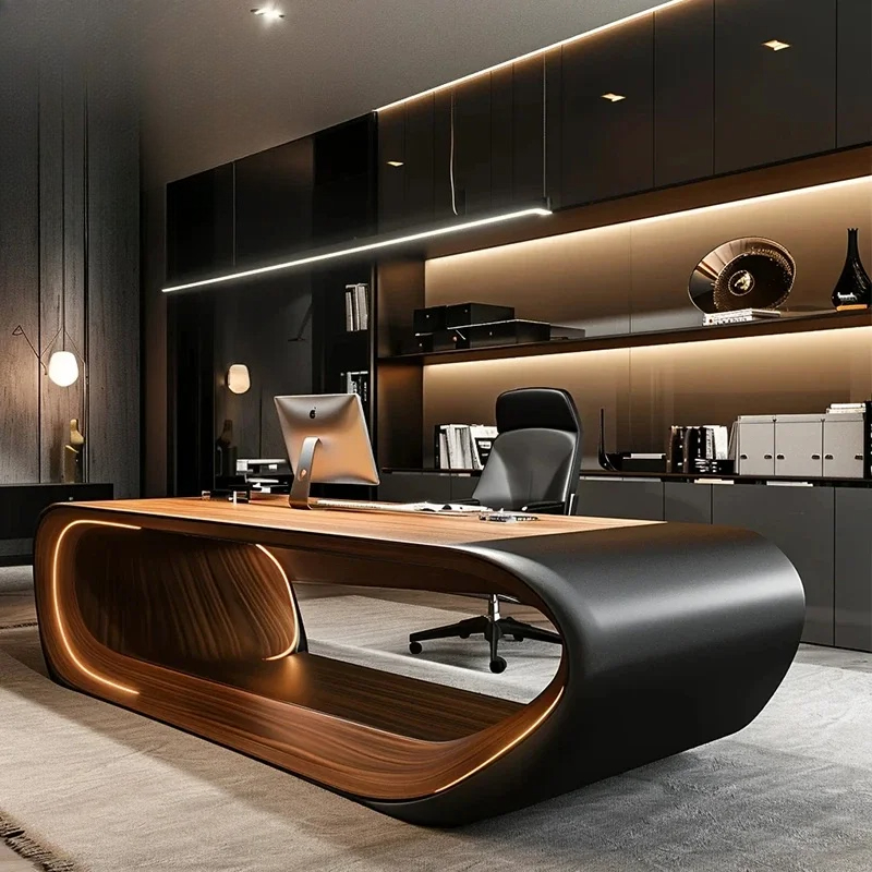 新しい中国風の高級エグゼクティブデスク、引き出し付きの高級ラ - Office Furniture Rental のレビューと価格