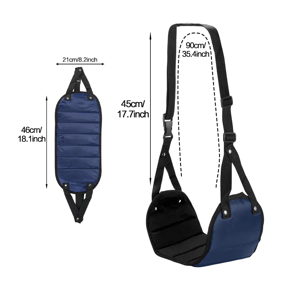 飛行機のフットハンモック,最高の飛行機のフットレスト,トラベ - Under Desk Hammock のレビューと価格