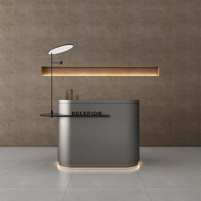 北欧ミニマリスト風受付デスク、モダンでおしゃれなフロントバー - Reception Desk Counter のレビューと価格